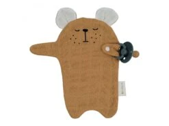 2006238093 - Doucou Attache-sucette Ourson Ochre