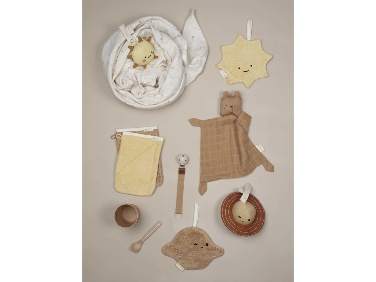 2006238533 - Sucette Cuddle - Soleil - Jaune Pâle 5 2006238533 - Sucette Cuddle - Soleil - Jaune Pâle – Image 3