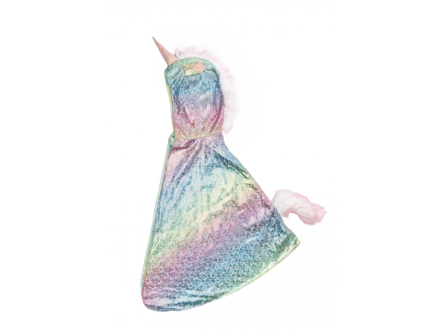 Great Pretenders 52105 - Cape Réversible Dragon/Licorne Arc-en-ciel, Taille US 5-6 6 Great Pretenders 52105 - Cape Réversible Dragon/Licorne Arc-en-ciel, Taille US 5-6 – Image 4