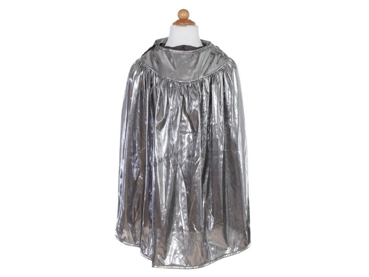 Great Pretenders 61965 - Set Chevalier (tunique, Cape, Couronne), Argent, Taille EU 104-116 - Ages 4-6 Years 5 Great Pretenders 61965 - Set Chevalier (tunique, Cape, Couronne), Argent, Taille EU 104-116 - Ages 4-6 Years – Image 3