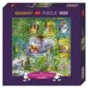 HEYE 29799 - Puzzle 1000 Pièces Cartoon Classics Wildlife