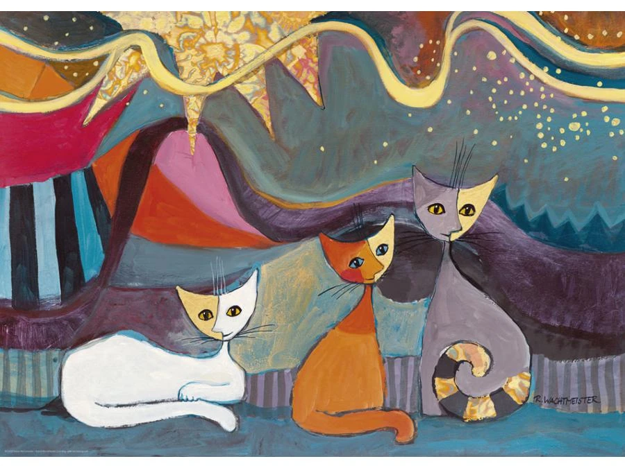 HEYE 29853 - Puzzle 1000 Pièces Yellow Ribbon 4 HEYE 29853 - Puzzle 1000 Pièces Yellow Ribbon – Image 2