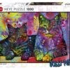 29864 - PUZZLE 1000 Pièces JOLLY PETS DEVOTED 2 CATS HEYE -Born To Be Kids heye 29864 puzzle 1000 pieces jolly pets devoted 2 cats heye 900