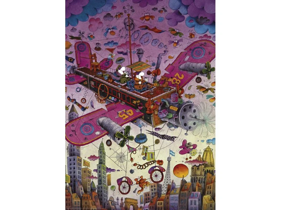 HEYE 29887 - Puzzle 1000 Pièces Triangular Fly With Me! 4 HEYE 29887 - Puzzle 1000 Pièces Triangular Fly With Me! – Image 2