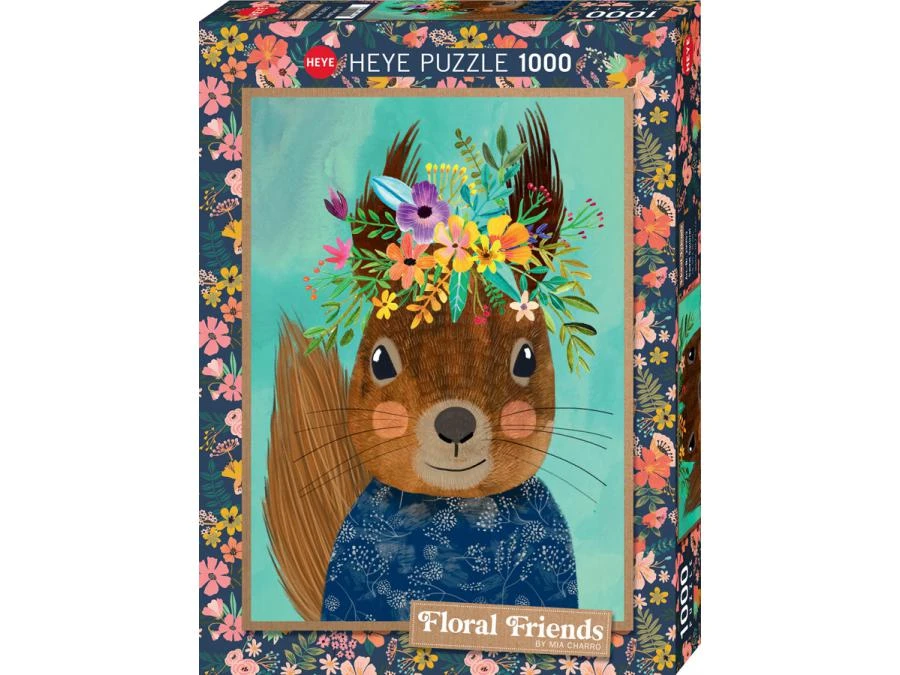 HEYE 29953 - Puzzle 1000 Pièces Sweet Squirrel 4 HEYE 29953 - Puzzle 1000 Pièces Sweet Squirrel – Image 2
