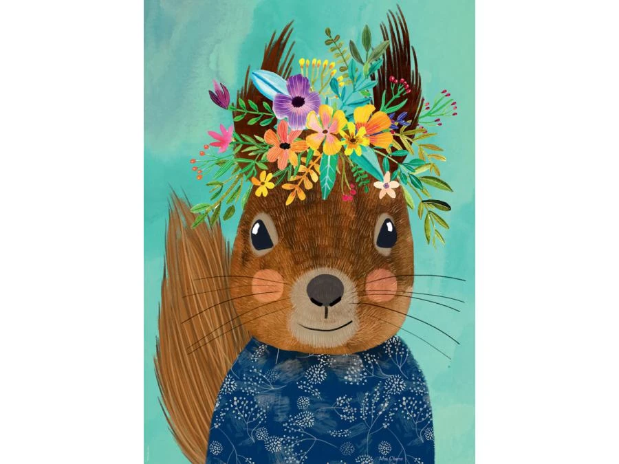 HEYE 29953 - Puzzle 1000 Pièces Sweet Squirrel 3 HEYE 29953 - Puzzle 1000 Pièces Sweet Squirrel