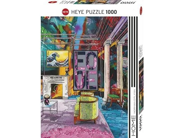 29974 - PUZZLE 1000 Pièces HOME ROOM WITH WAVE HEYE 3 29974 - PUZZLE 1000 Pièces HOME ROOM WITH WAVE HEYE