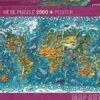 HEYE 29983 - Puzzle 2000 Pièces Ma Pièces Art Miniature World 2 HEYE 29983 - Puzzle 2000 Pièces Ma Pièces Art Miniature World -Born To Be Kids heye 29983 puzzle 2000 pieces ma pieces art miniature world 600