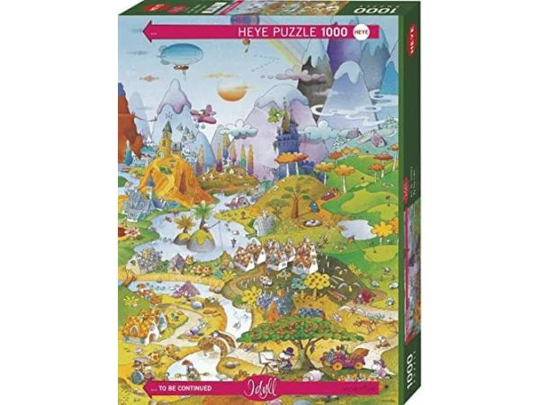 HEYE 29987 - Puzzle 1000 Pièces Cart Classics Idyll By The Lake 3 HEYE 29987 - Puzzle 1000 Pièces Cart Classics Idyll By The Lake