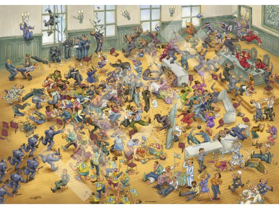 HEYE 29993 - Puzzle 1000 Pièces Triang Mitgutsch Just For All 4 HEYE 29993 - Puzzle 1000 Pièces Triang Mitgutsch Just For All – Image 2