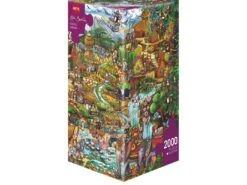 HEYE 29996 - Puzzle 2000 Pièces Triang Berman Exotic Safari