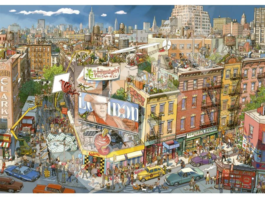 HEYE 29997 - Puzzle 2000 Pièces Triang Gobe Kno Su Pièces Movie 4 HEYE 29997 - Puzzle 2000 Pièces Triang Gobe Kno Su Pièces Movie – Image 2