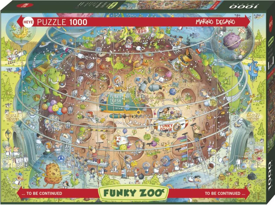 30013 - PUZZLE 1000 Pièces DEGANO ZOO COSMIC HABITAT HEYE 3 30013 - PUZZLE 1000 Pièces DEGANO ZOO COSMIC HABITAT HEYE