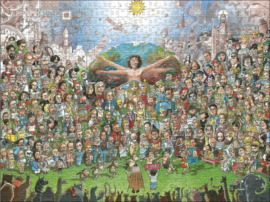 30024 - PUZZLE 1500 Pièces TRIANGULAR ALL-TIME LEGENDS HEYE 4 30024 - PUZZLE 1500 Pièces TRIANGULAR ALL-TIME LEGENDS HEYE – Image 2