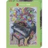 30026 - PUZZLE 1000 Pièces QUILT ART PIANO HEYE 1 30026 - PUZZLE 1000 Pièces QUILT ART PIANO HEYE -Born To Be Kids heye 30026