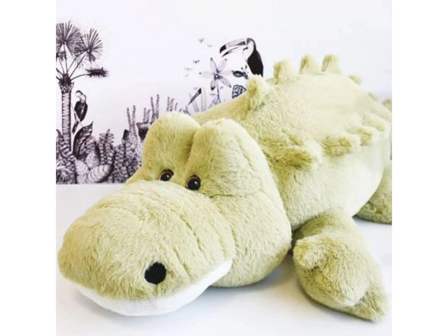 HO2928 - Peluche Croco'doux - Taille 80 Cm 4 HO2928 - Peluche Croco'doux - Taille 80 Cm – Image 2