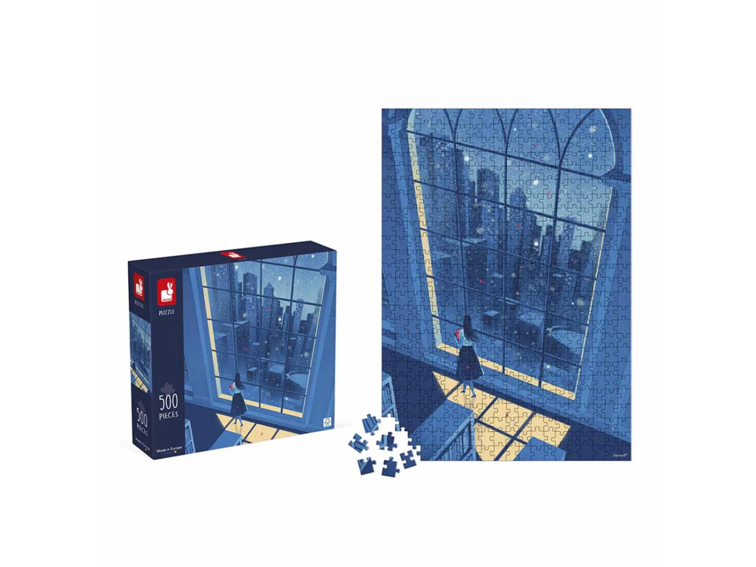Janod J02510 - Puzzle La Nuit Bleue - 500 Pcs 5 Janod J02510 - Puzzle La Nuit Bleue - 500 Pcs – Image 3