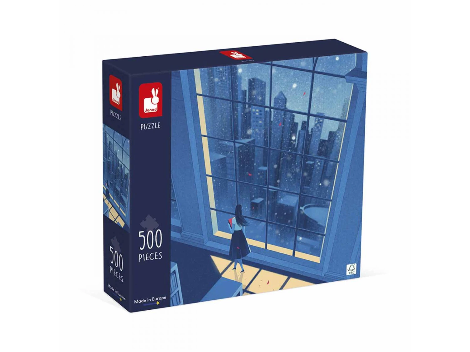 Janod J02510 - Puzzle La Nuit Bleue - 500 Pcs 3 Janod J02510 - Puzzle La Nuit Bleue - 500 Pcs