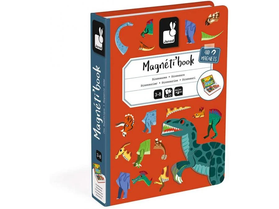 Janod J02590 - Magneti'Book Dinosaures 5 Janod J02590 - Magneti'Book Dinosaures – Image 3