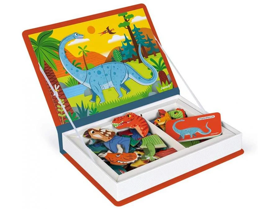 Janod J02590 - Magneti'Book Dinosaures 6 Janod J02590 - Magneti'Book Dinosaures – Image 4