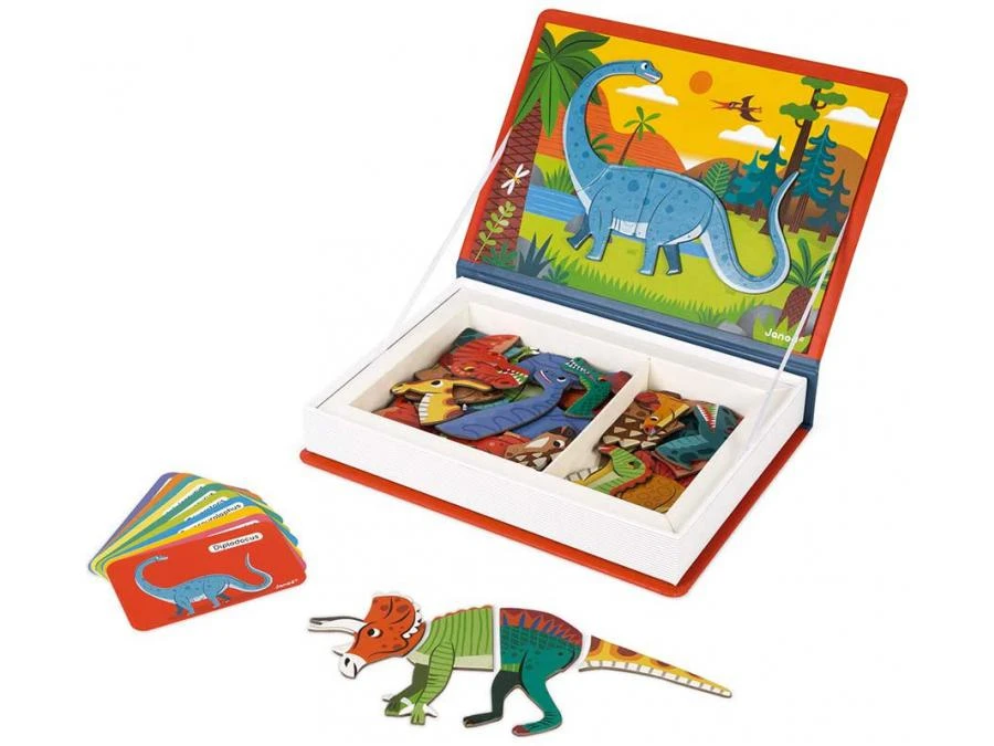 Janod J02590 - Magneti'Book Dinosaures 3 Janod J02590 - Magneti'Book Dinosaures
