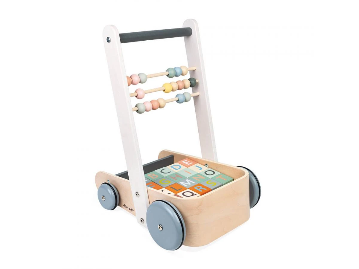 Janod J04408 - Abc Buggy Sweet Cocoon 4 Janod J04408 - Abc Buggy Sweet Cocoon – Image 2