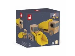 Janod J04634 - Bolid - Camion Benne Et Pelleteuse -Born To Be Kids janod j04634 bolid camion benne et pelleteuse manipuler et manier 1600 9