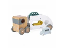 Janod J04637 - Bolid - Camion Porte-autos Avec 3 Vehicules -Born To Be Kids janod j04637 bolid camion porte autos avec 3 vehicules manipuler et manier 1600 4