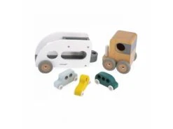 Janod J04637 - Bolid - Camion Porte-autos Avec 3 Vehicules -Born To Be Kids janod j04637 bolid camion porte autos avec 3 vehicules manipuler et manier 1600 5