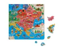 Janod J05476 - Carte D'Europe Magnetique 13 Janod J05476 - Carte D'Europe Magnetique -Born To Be Kids janod j05476 4