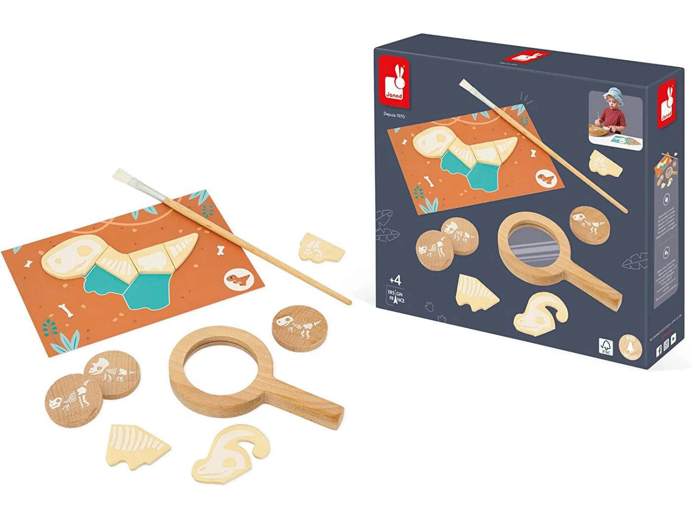 Janod J05832 - DINO - JEU DE FOUILLES DINO 7 Janod J05832 - DINO - JEU DE FOUILLES DINO – Image 5