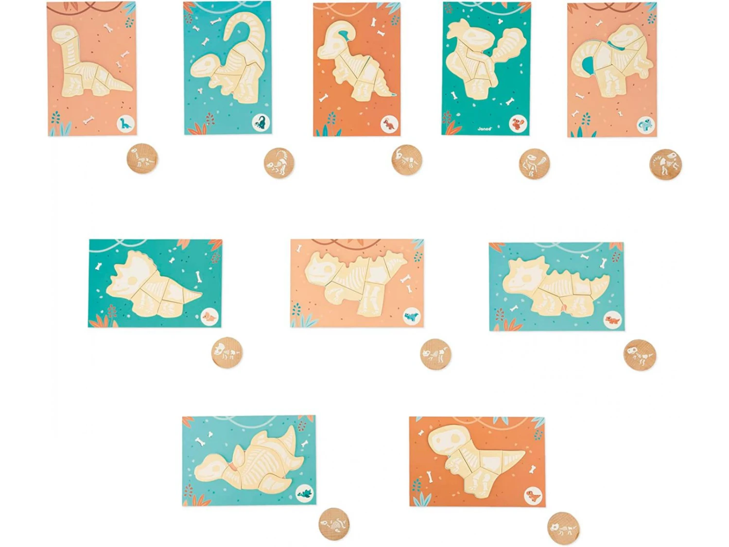 Janod J05832 - DINO - JEU DE FOUILLES DINO 6 Janod J05832 - DINO - JEU DE FOUILLES DINO – Image 4