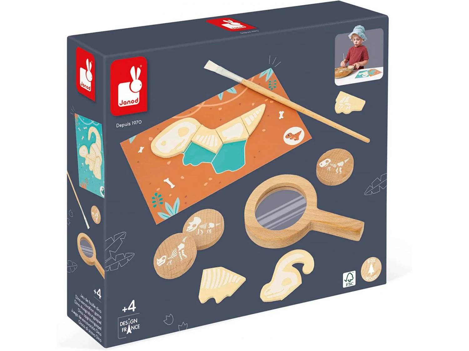 Janod J05832 - DINO - JEU DE FOUILLES DINO 3 Janod J05832 - DINO - JEU DE FOUILLES DINO