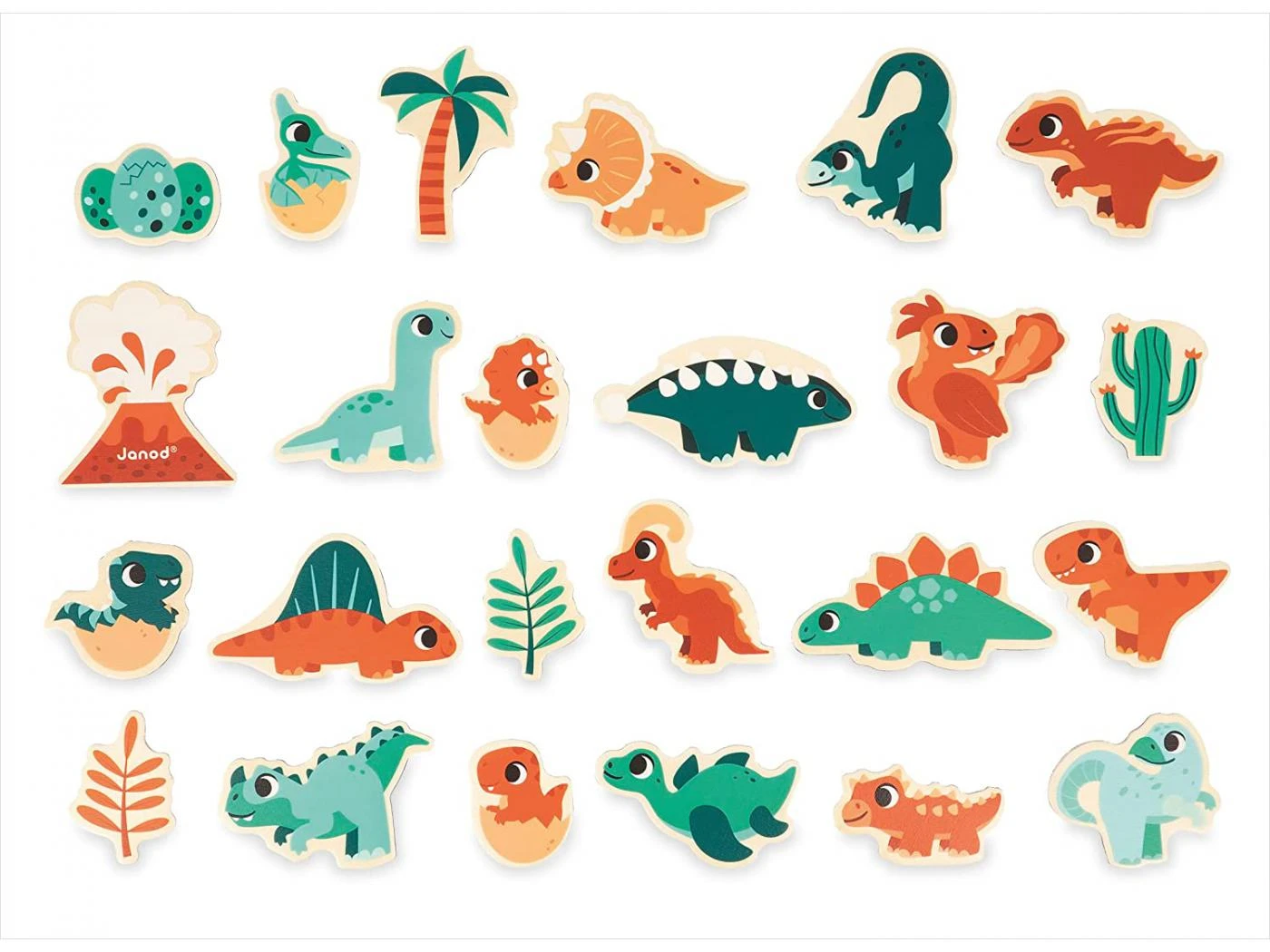 Janod J05839 - DINO - MAGNETS DINO 24 PCS 6 Janod J05839 - DINO - MAGNETS DINO 24 PCS – Image 4