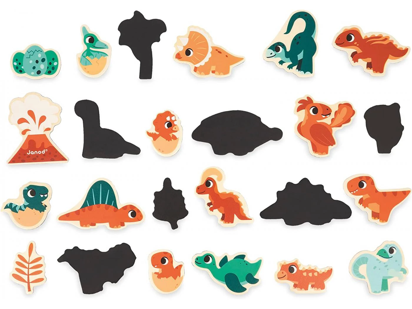 Janod J05839 - DINO - MAGNETS DINO 24 PCS 5 Janod J05839 - DINO - MAGNETS DINO 24 PCS – Image 3