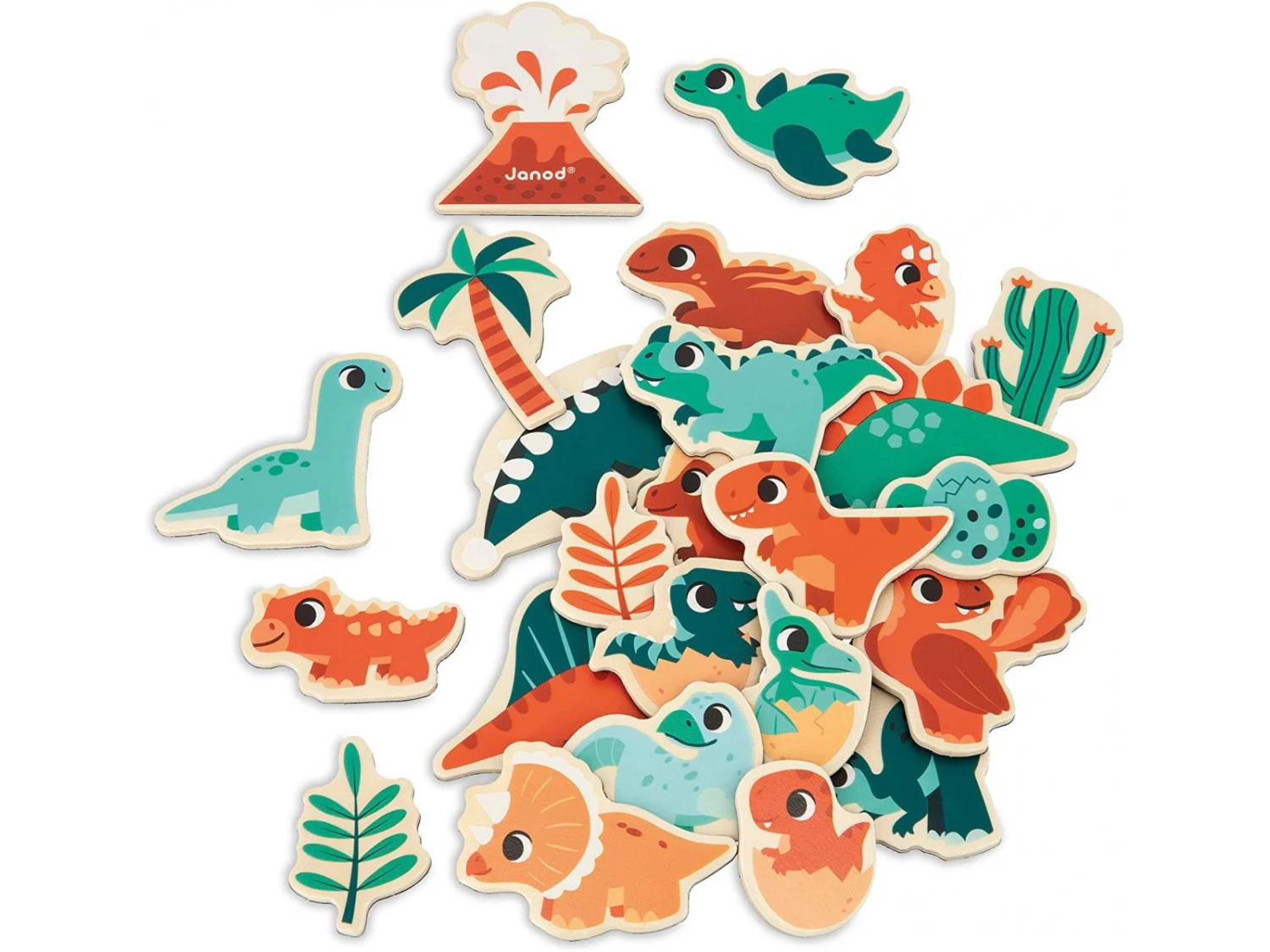 Janod J05839 - DINO - MAGNETS DINO 24 PCS 3 Janod J05839 - DINO - MAGNETS DINO 24 PCS