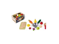 Janod J06607 - Maxi Set - Fruits & Legumes A Decouper