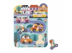 Janod J07106 - Puzzle Dans La Ville -Born To Be Kids janod j07106 puzzle dans la ville 1600 3
