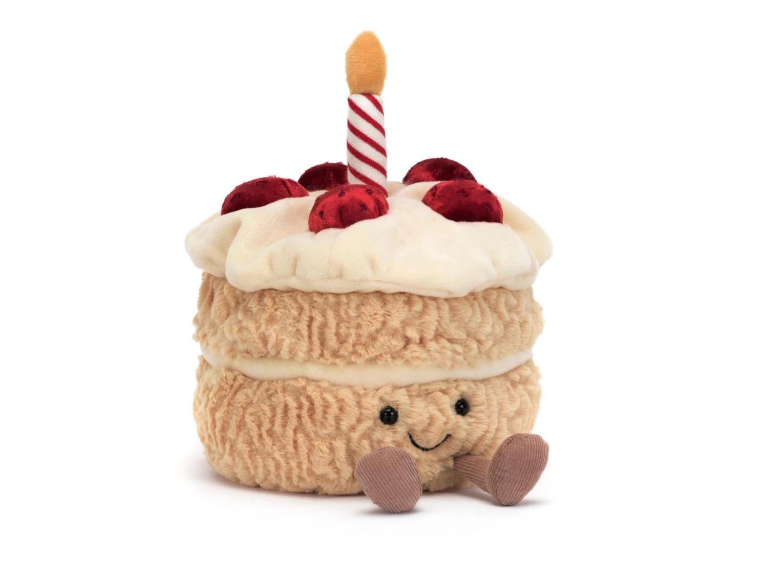 JELLYCAT A2BC - Amuseable Birthday Cake - L: 12 Cm X L: 12 Cm X H: 16 Cm 3 JELLYCAT A2BC - Amuseable Birthday Cake - L: 12 Cm X L: 12 Cm X H: 16 Cm