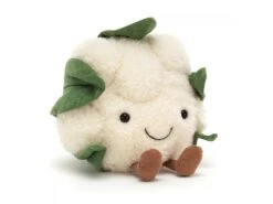 JELLYCAT A2CF - Peluche Amuseable Cauliflower - L : 16 Cm X H: 26 Cm
