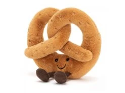 JELLYCAT A2PRET - Peluche Amuseable Pretzel - L : 18 Cm X H: 18 Cm