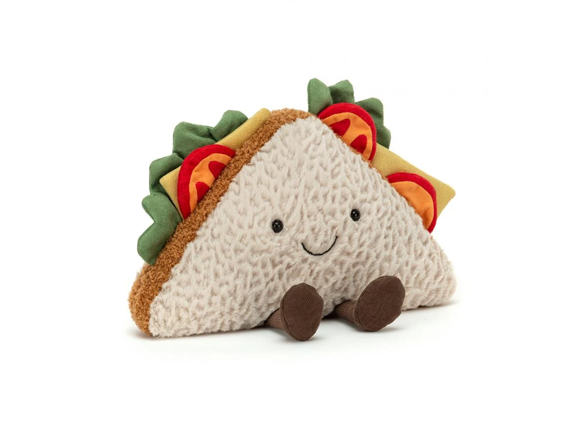 JELLYCAT A2SAN - Peluche Amuseable Sandwich - L : 24 Cm X H: 13 Cm 3 JELLYCAT A2SAN - Peluche Amuseable Sandwich - L : 24 Cm X H: 13 Cm