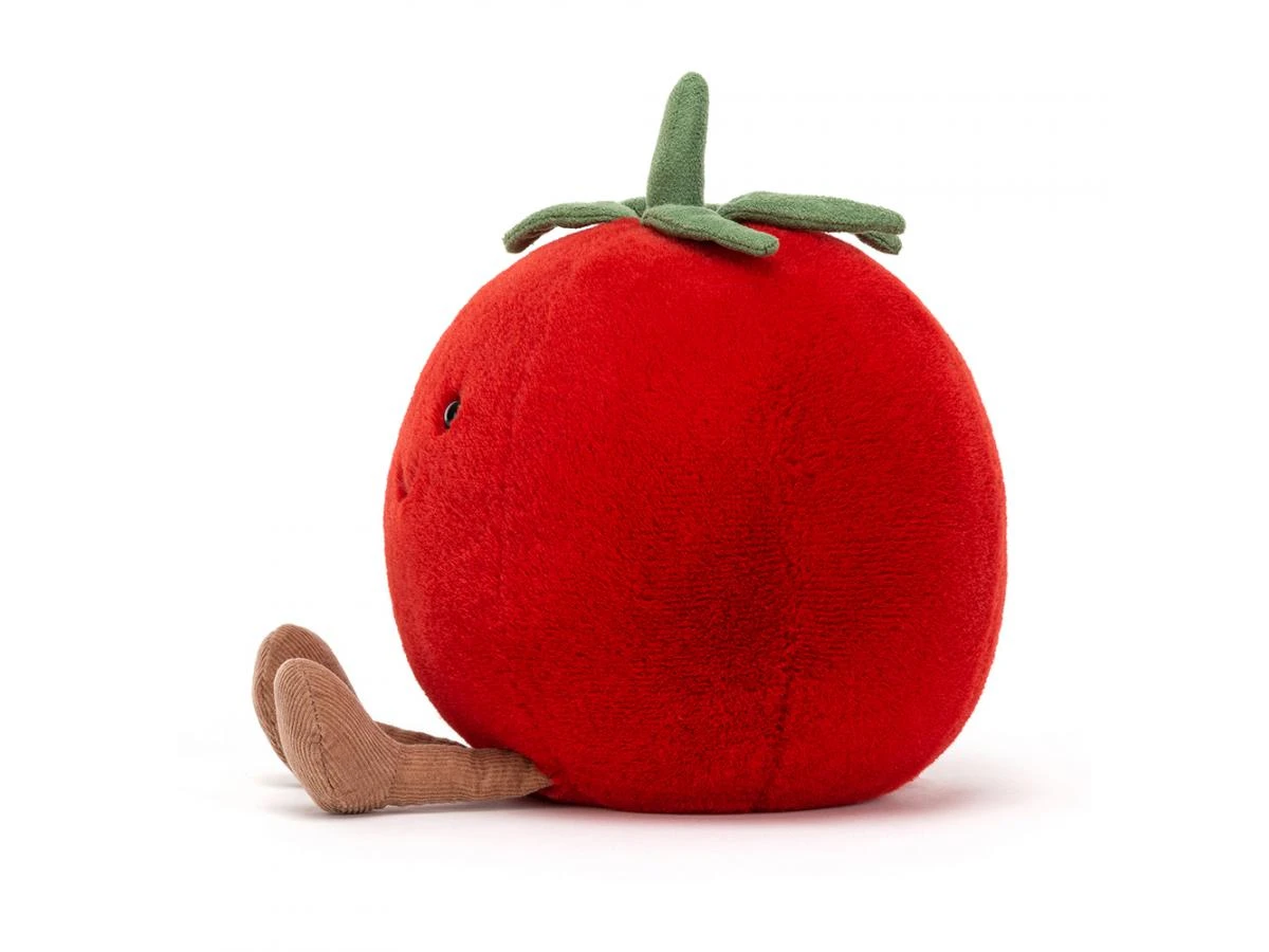 JELLYCAT A2TM - Peluche Amuseable Tomato - L: 9 Cm X L : 14 Cm X H: 17 Cm 4 JELLYCAT A2TM - Peluche Amuseable Tomato - L: 9 Cm X L : 14 Cm X H: 17 Cm – Image 2