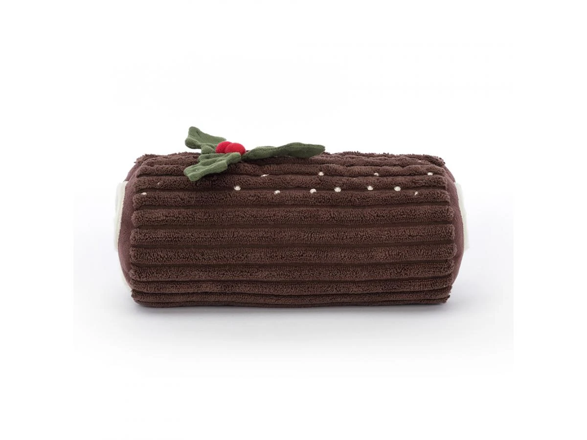 JELLYCAT A2YUL - Peluche Amuseable Yule Log - 13 Cm 5 JELLYCAT A2YUL - Peluche Amuseable Yule Log - 13 Cm – Image 3