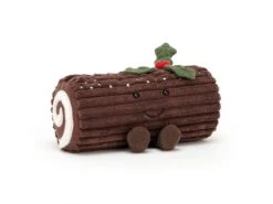 JELLYCAT A2YUL - Peluche Amuseable Yule Log - 13 Cm