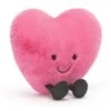 JELLYCAT A3PH - Amuseable Pink Heart Large - L: 6 Cm X L: 19 Cm X H: 17 Cm