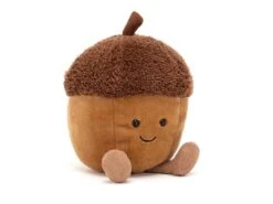 JELLYCAT A6ACN - Amuseable Acorn - L: 9 Cm X L: 9 Cm X H: 11 Cm