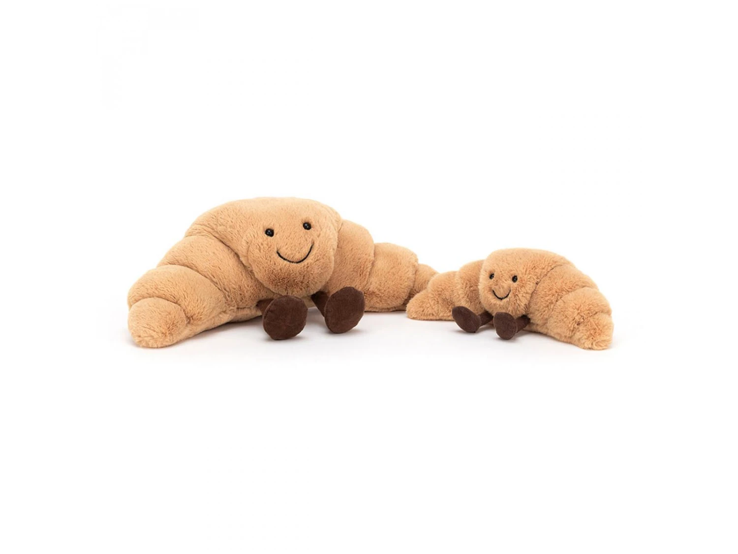 JELLYCAT A6C - Peluche Amuseable Croissant Small - L: 10 Cm X L : 20 Cm X H: 7 Cm 4 JELLYCAT A6C - Peluche Amuseable Croissant Small - L: 10 Cm X L : 20 Cm X H: 7 Cm – Image 2