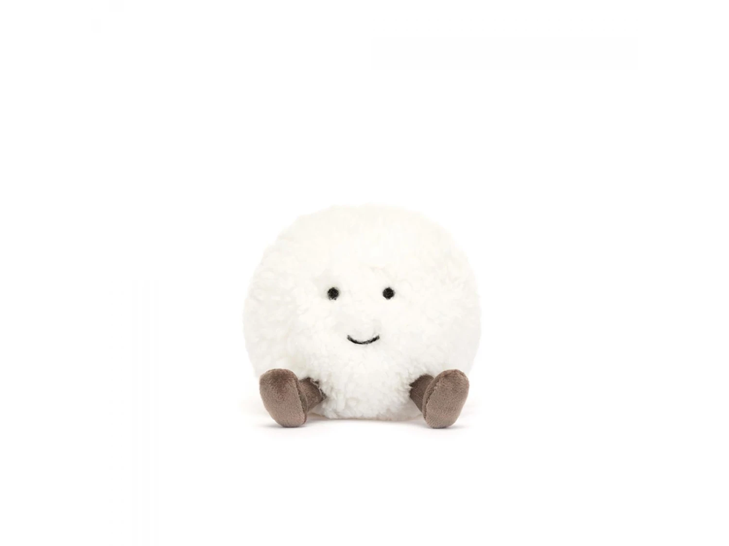 JELLYCAT A6SB - Amuseable Snowball - Dimensions : L : 8 Cm Xl : 8 Cm Xh : 9 Cm 3 JELLYCAT A6SB - Amuseable Snowball - Dimensions : L : 8 Cm Xl : 8 Cm Xh : 9 Cm – Image 2