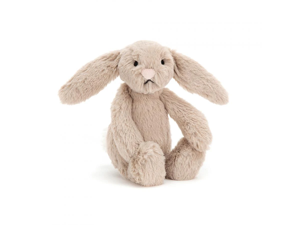 JELLYCAT BAB6BB - Peluche Bashful Beige Bunny Baby - H: 13 Cm 3 JELLYCAT BAB6BB - Peluche Bashful Beige Bunny Baby - H: 13 Cm